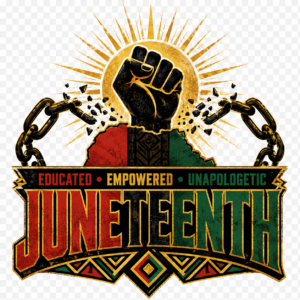 Juneteenth Educated Empowered Unapologetic Adult Tee