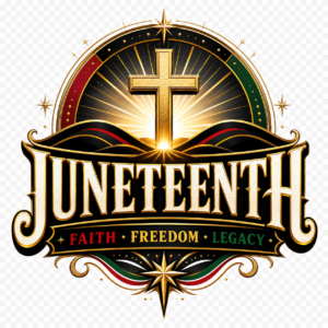 Juneteenth Faith Freedom Legacy Adult Tee