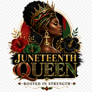 Juneteenth Queen Rooted in Strength Adult Tee