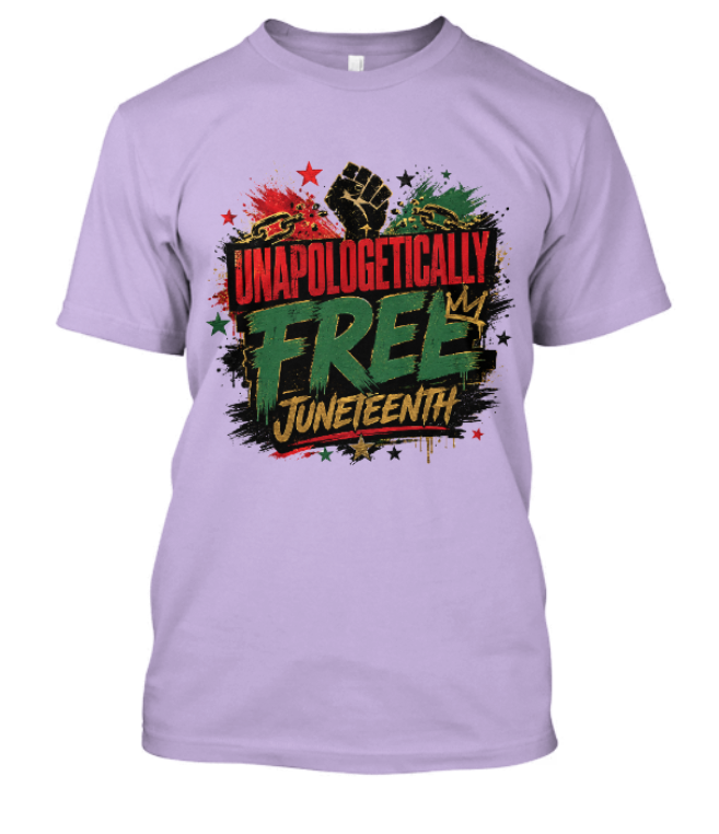 Unapologetically Free Juneteenth Adult Tee - Image 8