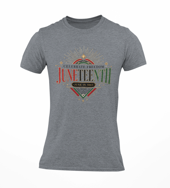 Juneteenth Celebrate Freedom Adult Tee - Image 5