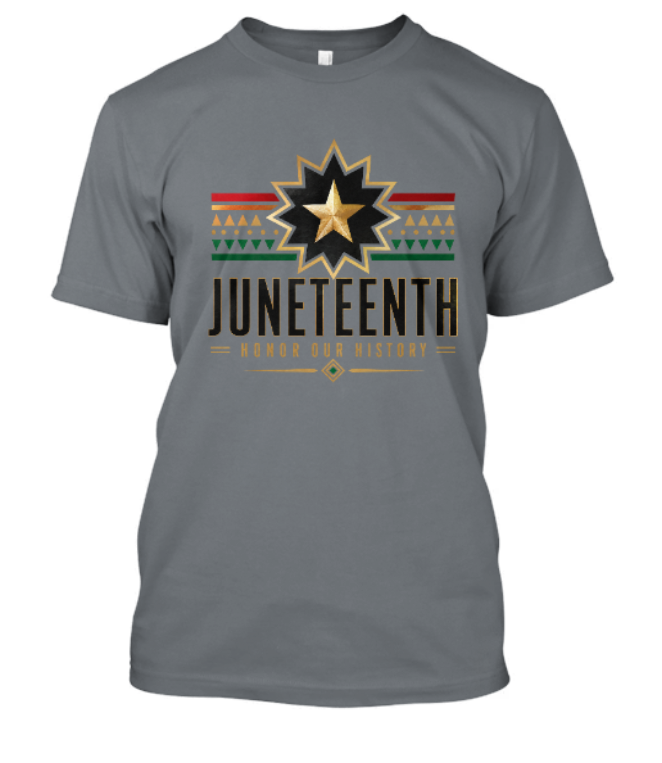 Juneteenth Honor Our History Adult Tee - Image 4