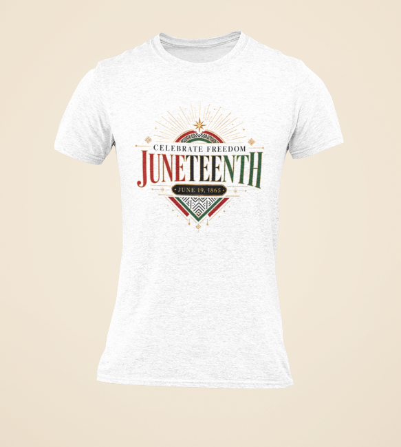 Juneteenth Celebrate Freedom Adult Tee - Image 7