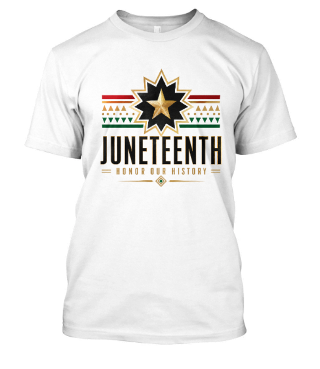Juneteenth Honor Our History Adult Tee - Image 2