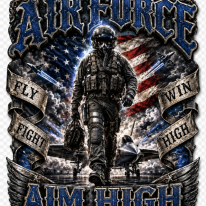 American Air Force – Aim High Warrior Tee