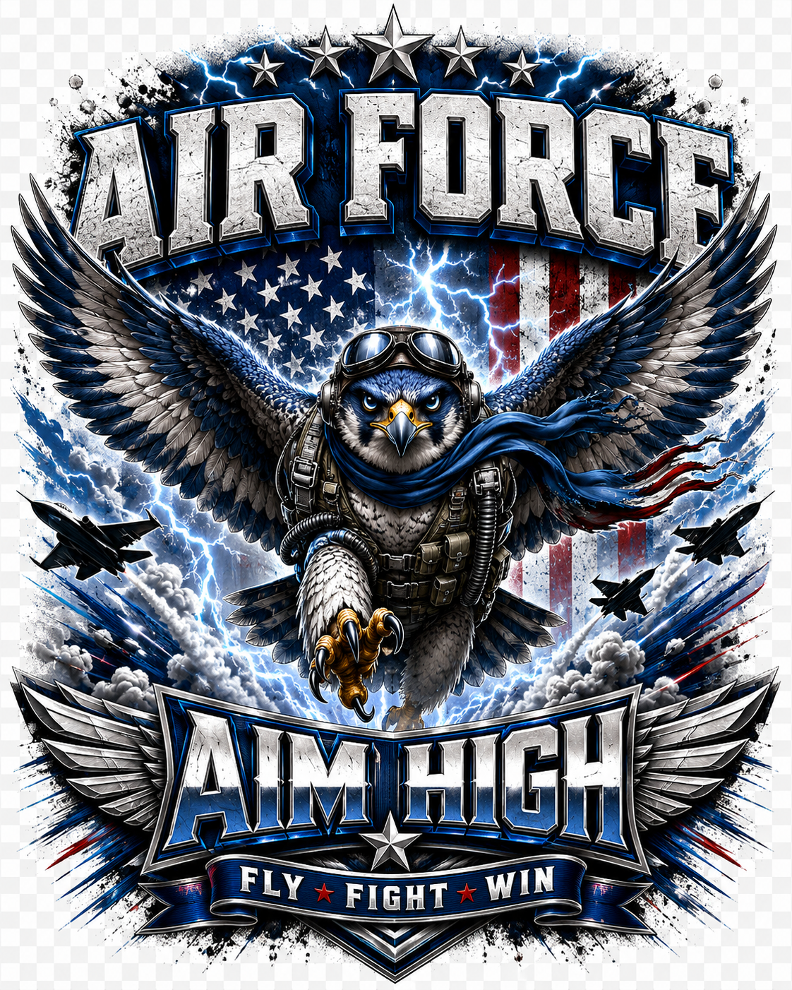 Aim High Falcon Tee