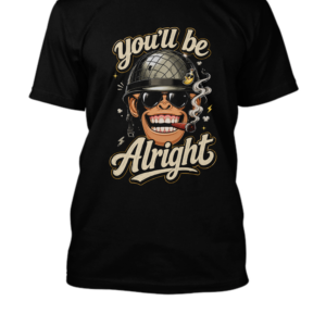 You’ll Be Alright Monkey Graphic Tee
