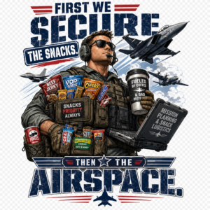 Secure the Snacks, Then the Airspace
