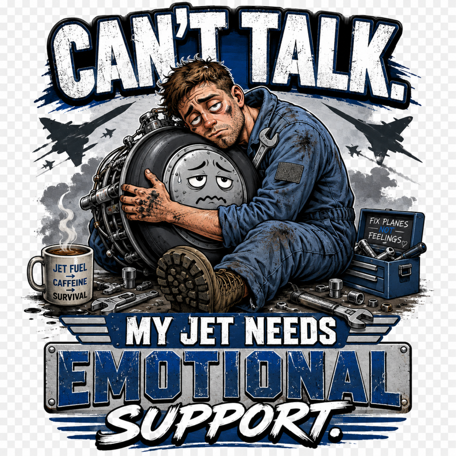 My Jet Needs Emotional Support