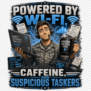 Powered by Wi-Fi, Caffeine and Suspicious Taskers