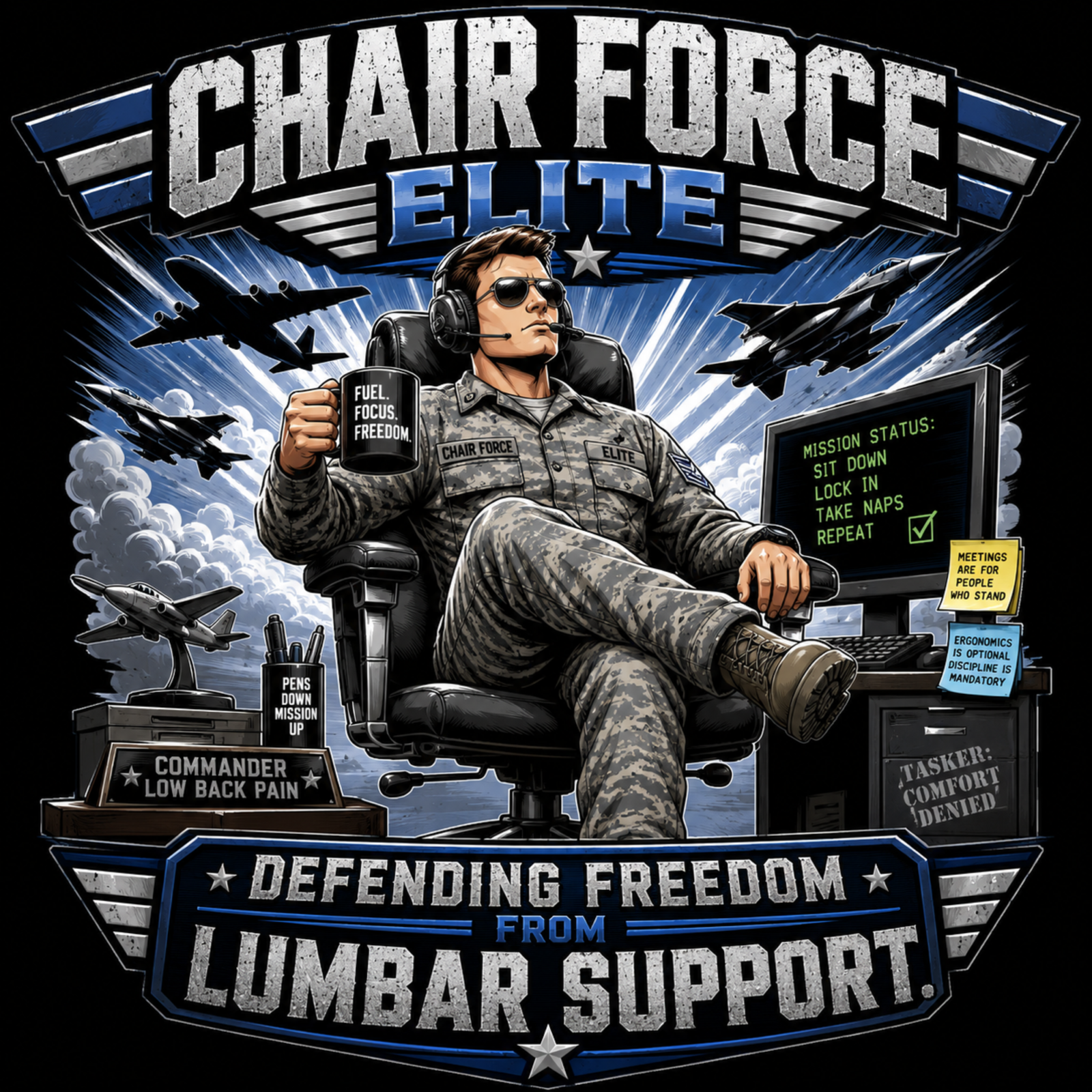 Chair Force Elite – Lumbar Support