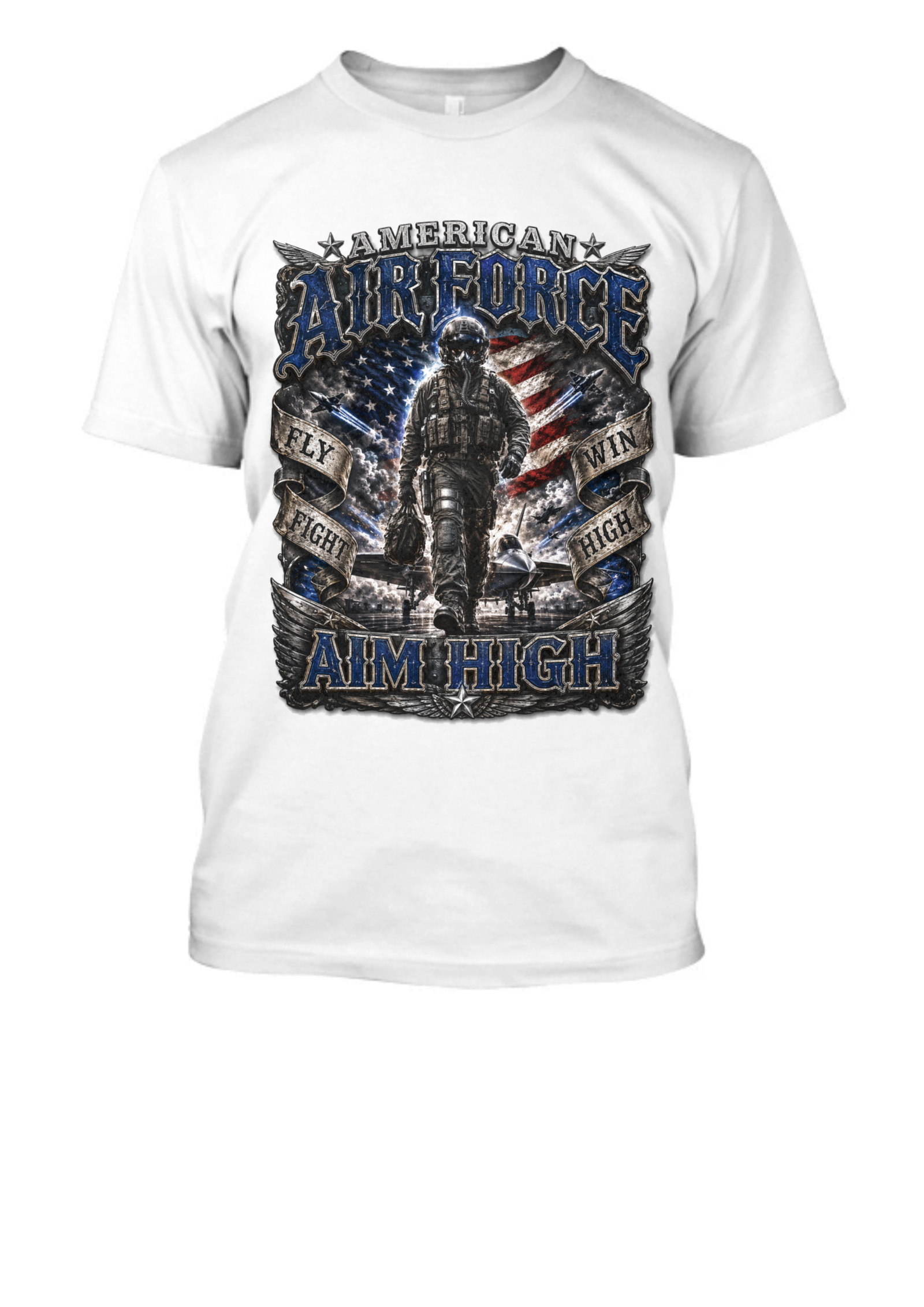 American Air Force – Aim High Warrior Tee - Image 2