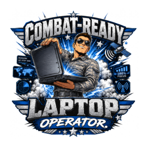 Combat-Ready Laptop Operator
